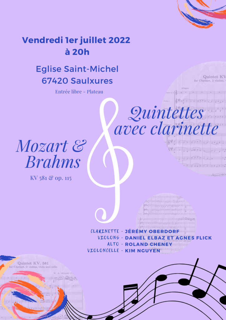 Concert à Saulxures @ Eglise St Michel de Saulxures | Saulxures | Grand Est | France