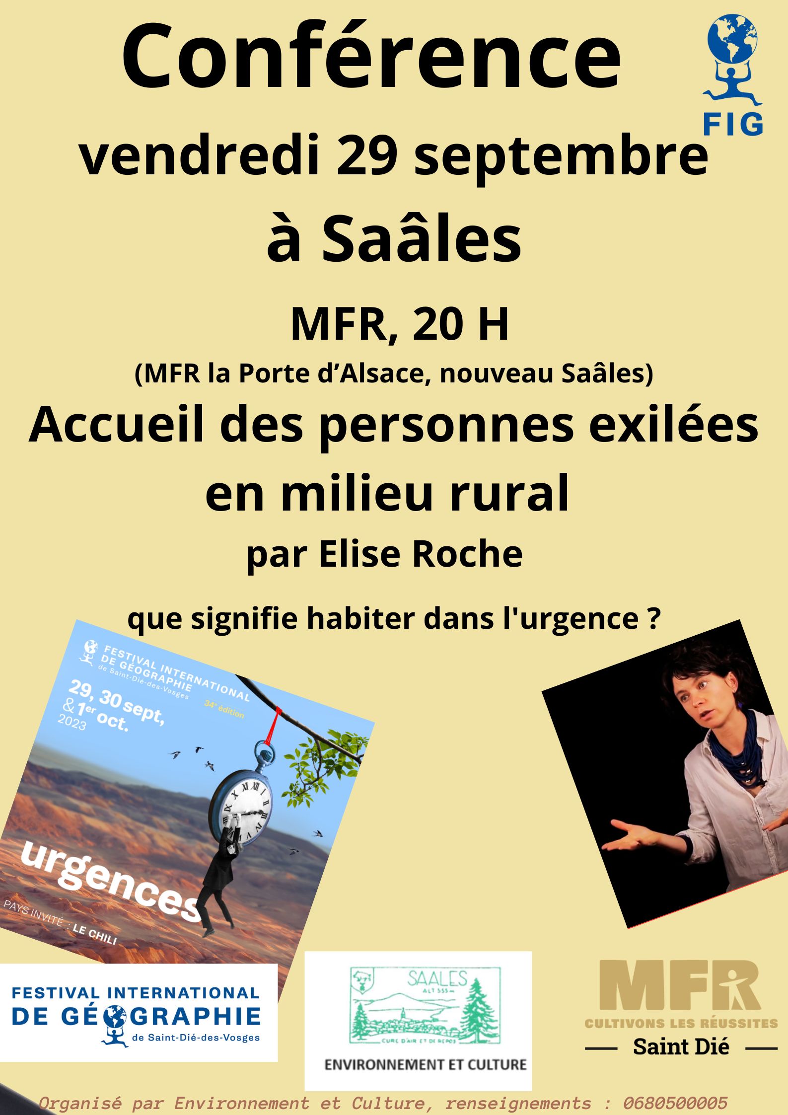 Conférence :  l'Accueil des personnes exilées en milieu rural @ Maison Familiale Rurale / la Porte d'Alsace | Provenchères-et-Colroy | Grand Est | France