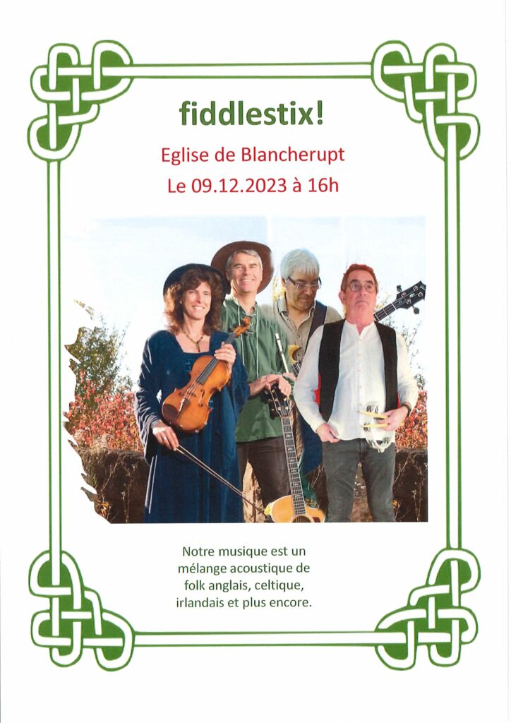 Concert du groupe   FIDDLESTIX @ Eglise | Blancherupt | Grand Est | France