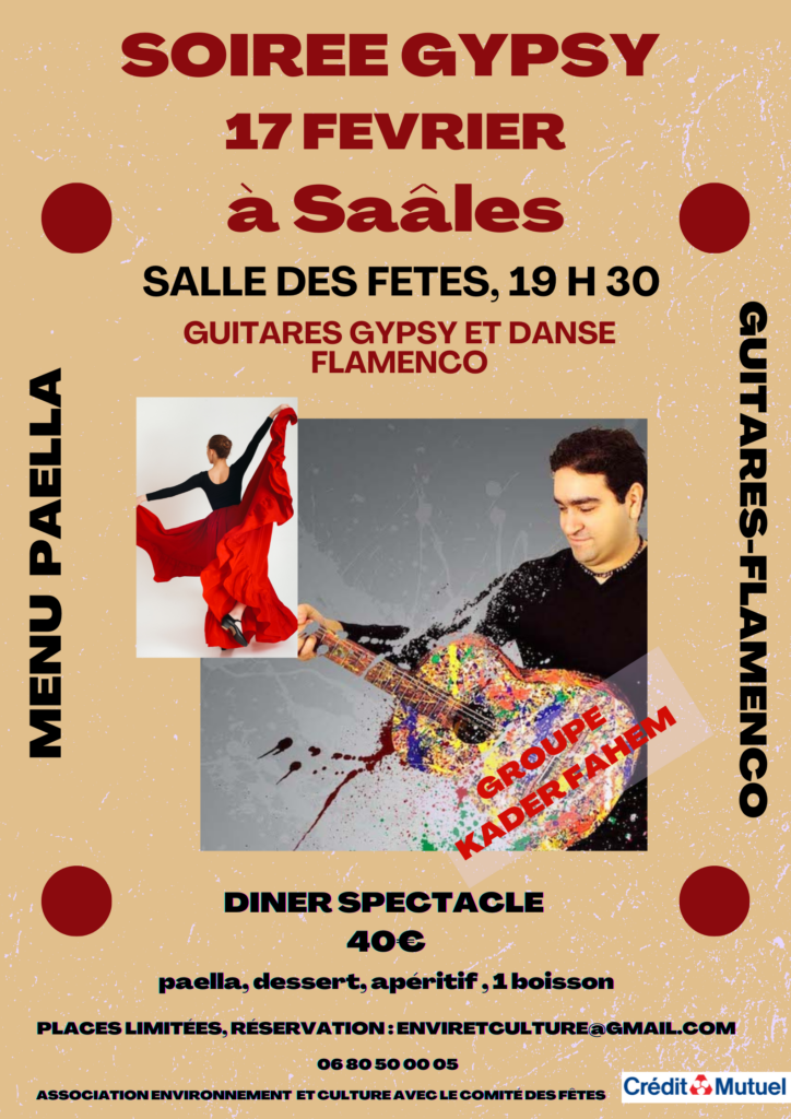 Soirée diner spectacle à Saâles @ Salle des fêtes Saâles | Saales | Grand Est | France