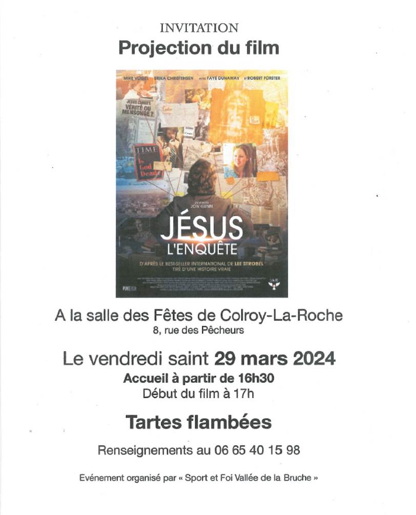 Jésus l'enquête @ Salle des fêtes | Colroy-la-Roche | Grand Est | France
