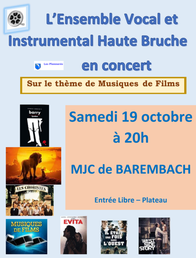 Concert de l'Ensemble Vocal et Instrumental @ MJC de Barembach | Barembach | Grand Est | France