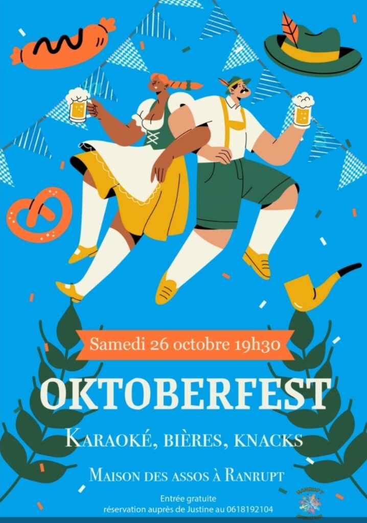 Oktoberfest @ Maison des associations de Ranrupt | Ranrupt | Grand Est | France