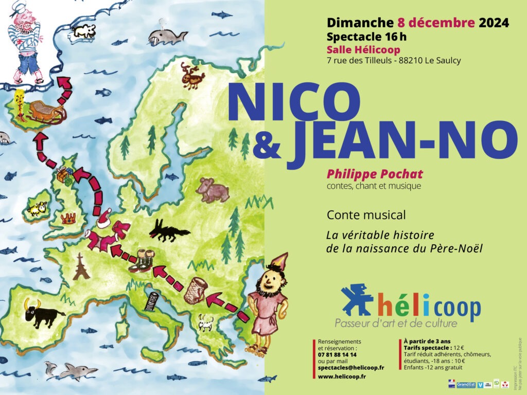 Nico & Jean-No (Conte musical) @ Salle Hélicoop | Le Saulcy | Grand Est | France