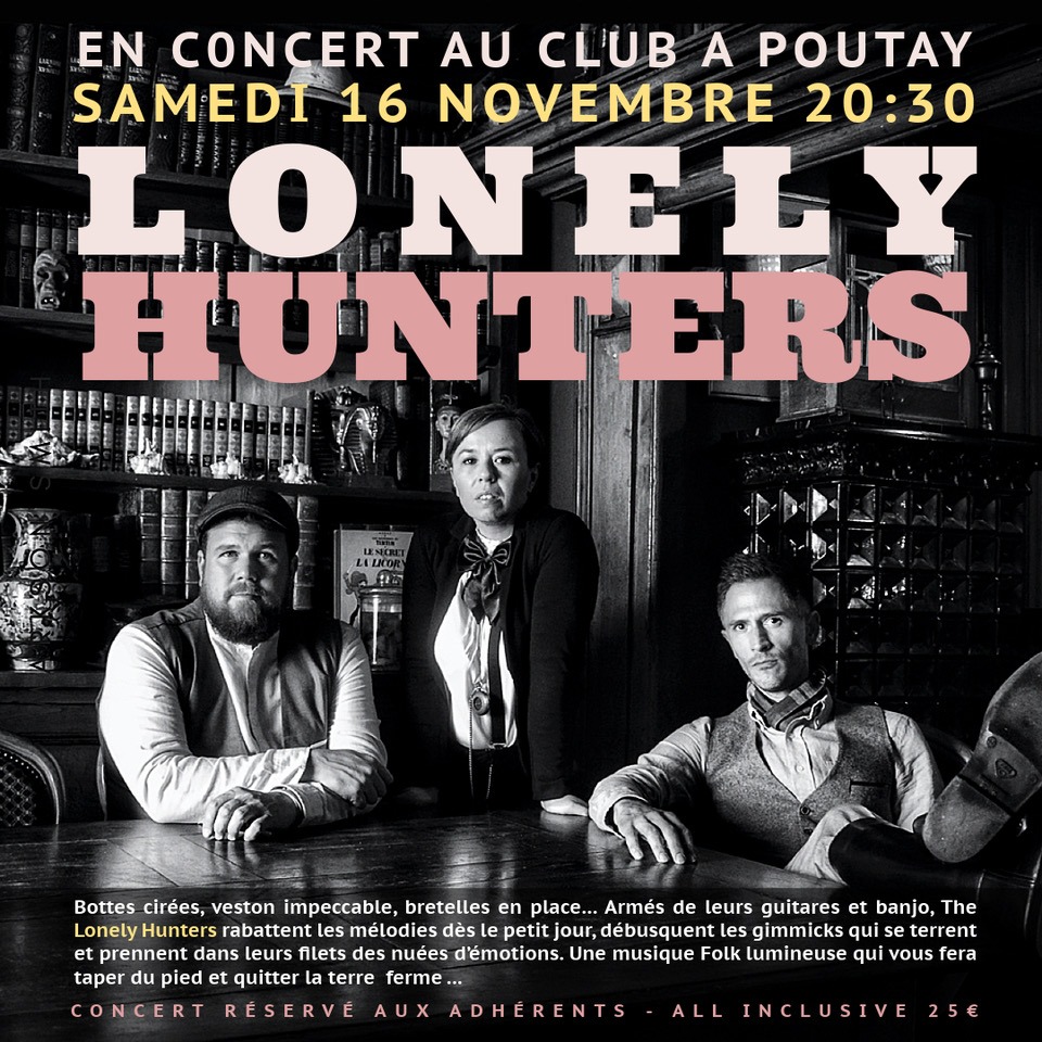 Concert au Club à Poutay : LONELY HUNTERS @ La Cavine à Poutay | Plaine | Grand Est | France