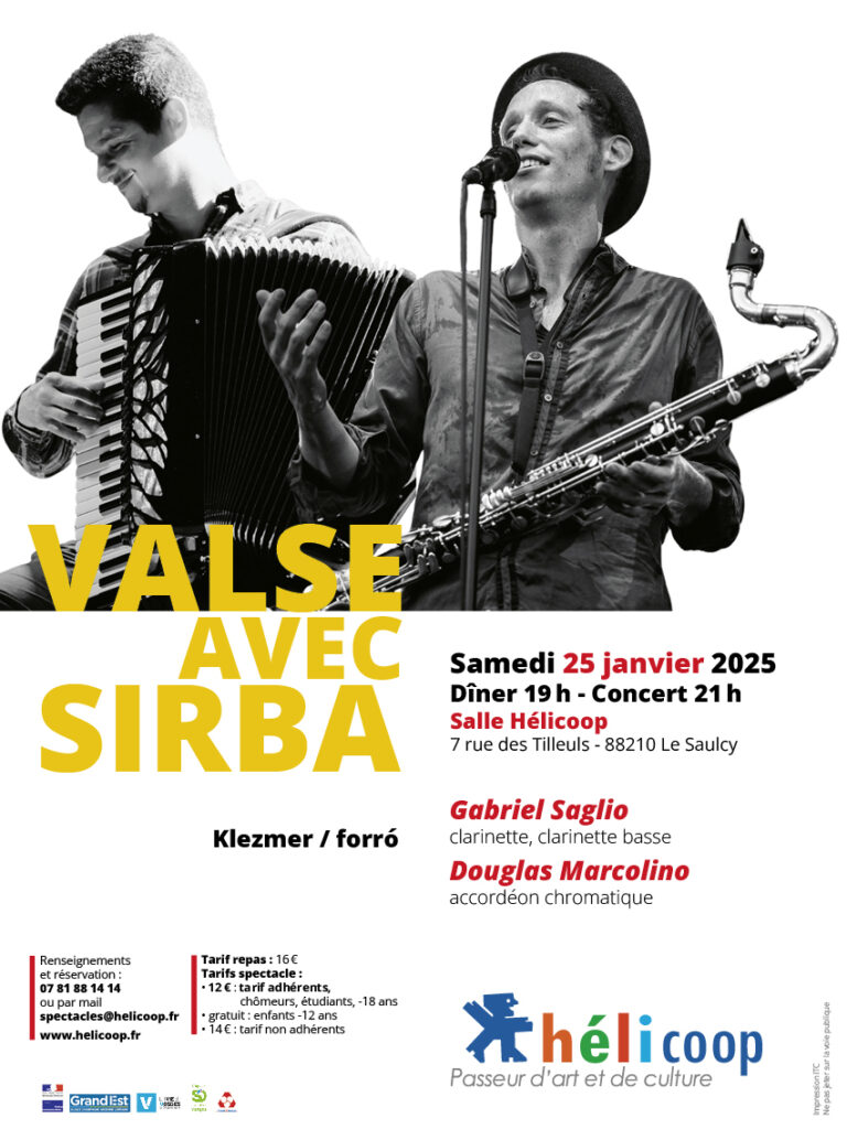 Valse avec SIRBA @ Salle Hélicoop | Le Saulcy | Grand Est | France