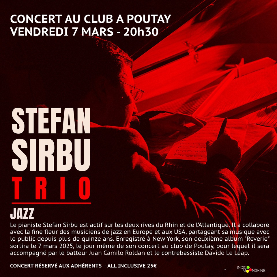 Concerts au Club à Poutay avec STEFAN SIRBU TRIO @ La Cavine à Poutay | Plaine | Grand Est | France