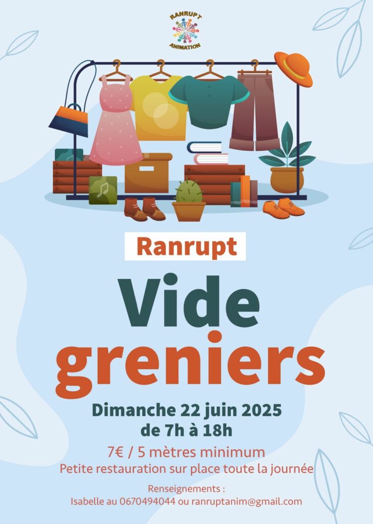 Vide grenier à Ranrupt @ Place de la Mairie | Ranrupt | Grand Est | France