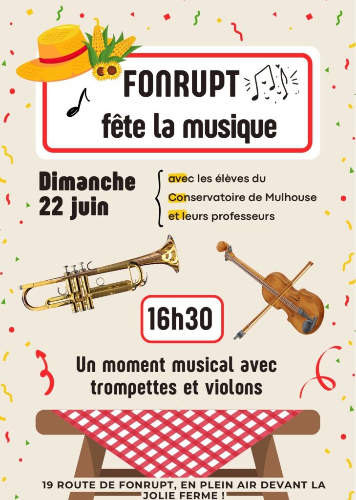 Fonrupt fête la musique @ Jolie ferme | Ranrupt | Grand Est | France