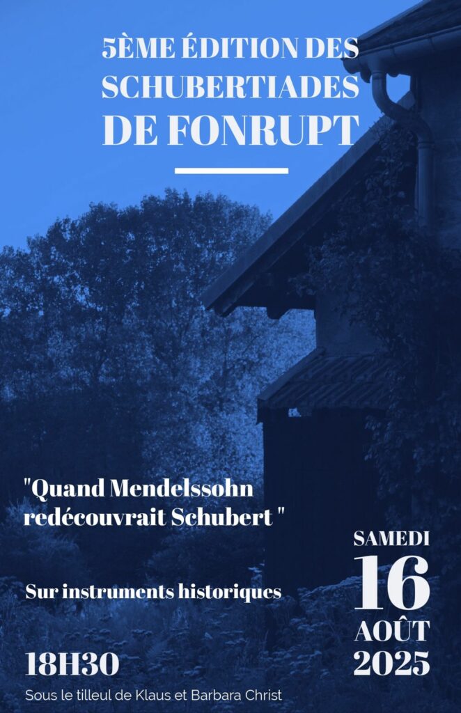 5ième Edition des Schubertiades de Fonrup @ Rte de Fonrupt | Ranrupt | Grand Est | France