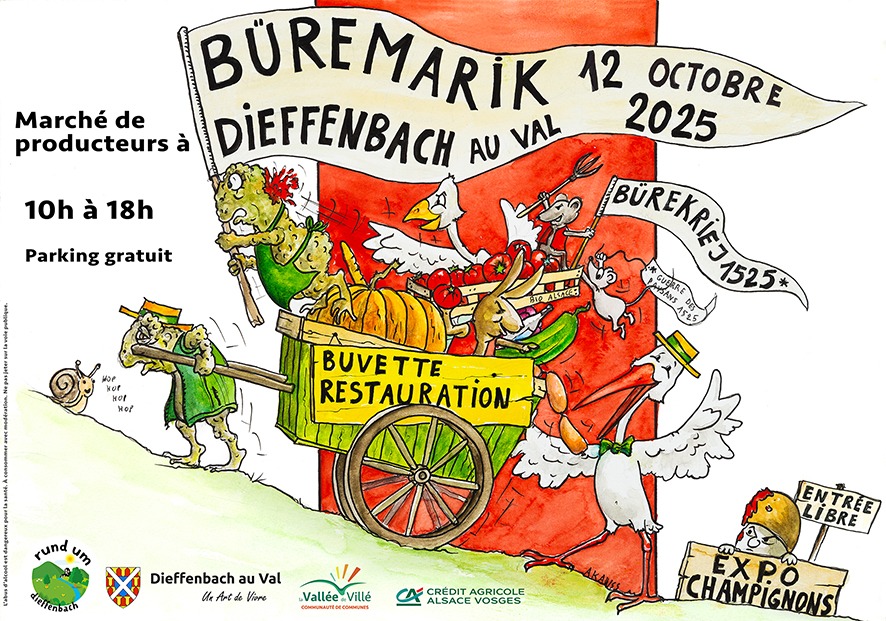Büremarik 2025 @ Dans le village | Dieffenbach-au-Val | Grand Est | France